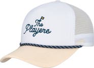 BARSTOOL GOLF Men's Barstool Golf  White/Tan THE PLAYERS Nailhead Canvas Rope Adjustable Hat