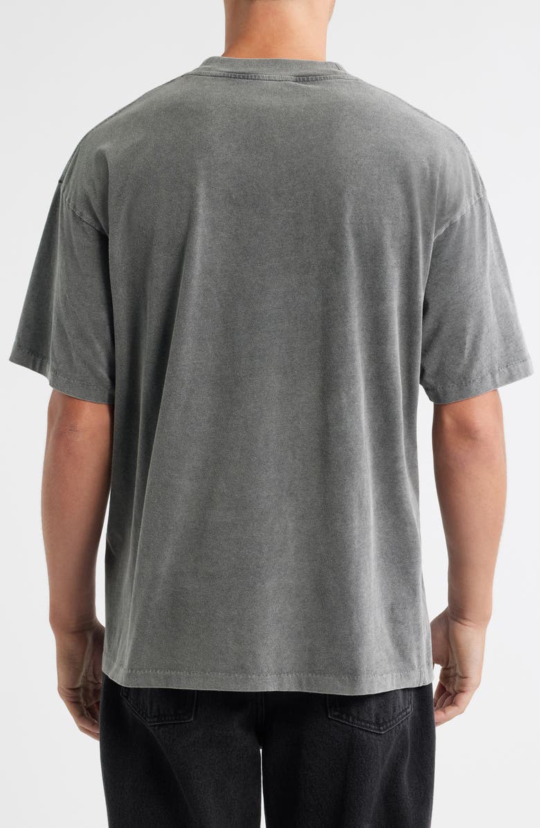 Represent Oversize Embroidered Script Logo T-Shirt, Alternate, color, After Dark