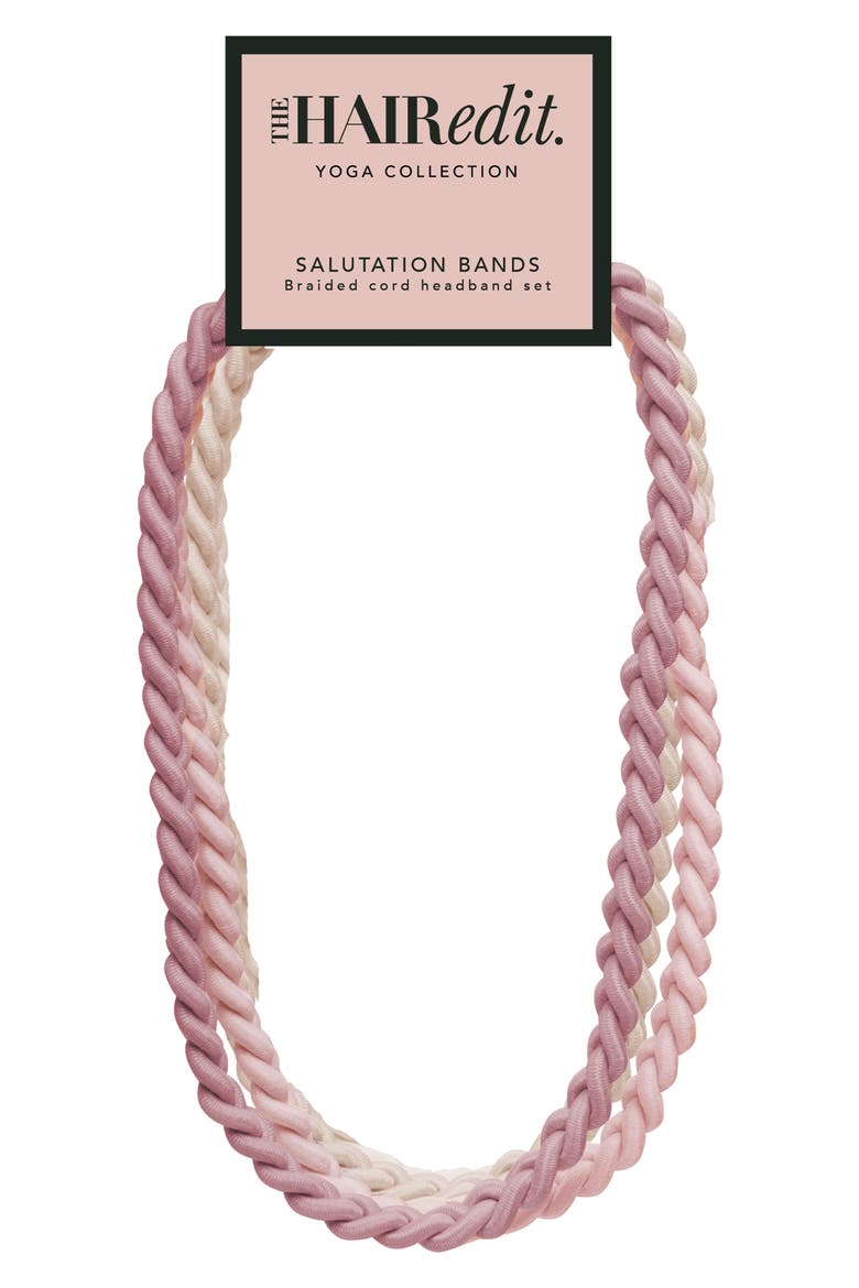 Salutations 3-Pack Headbands, Main, color, NO COLOR