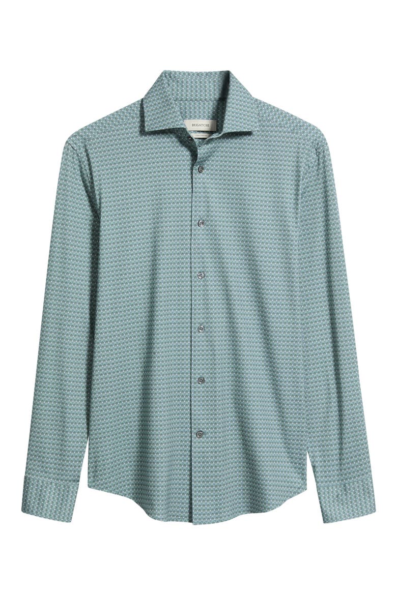 Devon OoohCotton® Tech Patterned Shirt, Alternate, color, AVOCADO