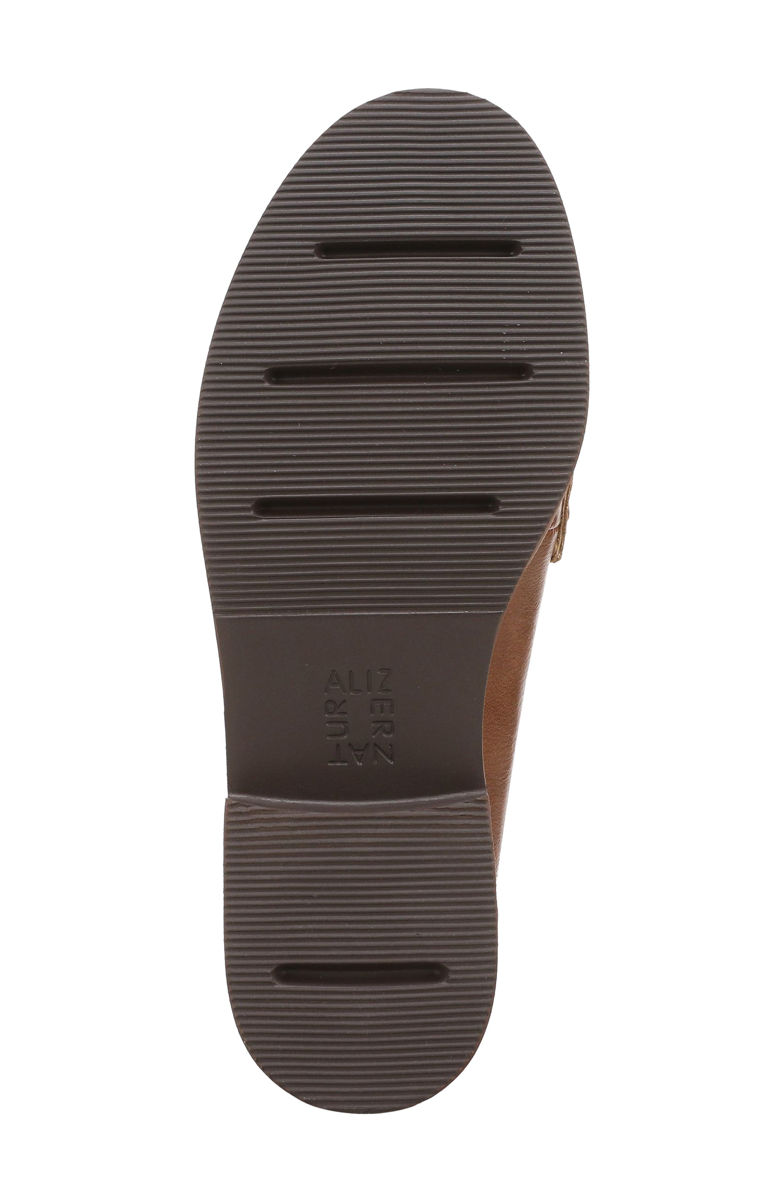 Pryce Faux Leather Loafer, Alternate, color, CHESTNUT BROWN FAUX LEATHER