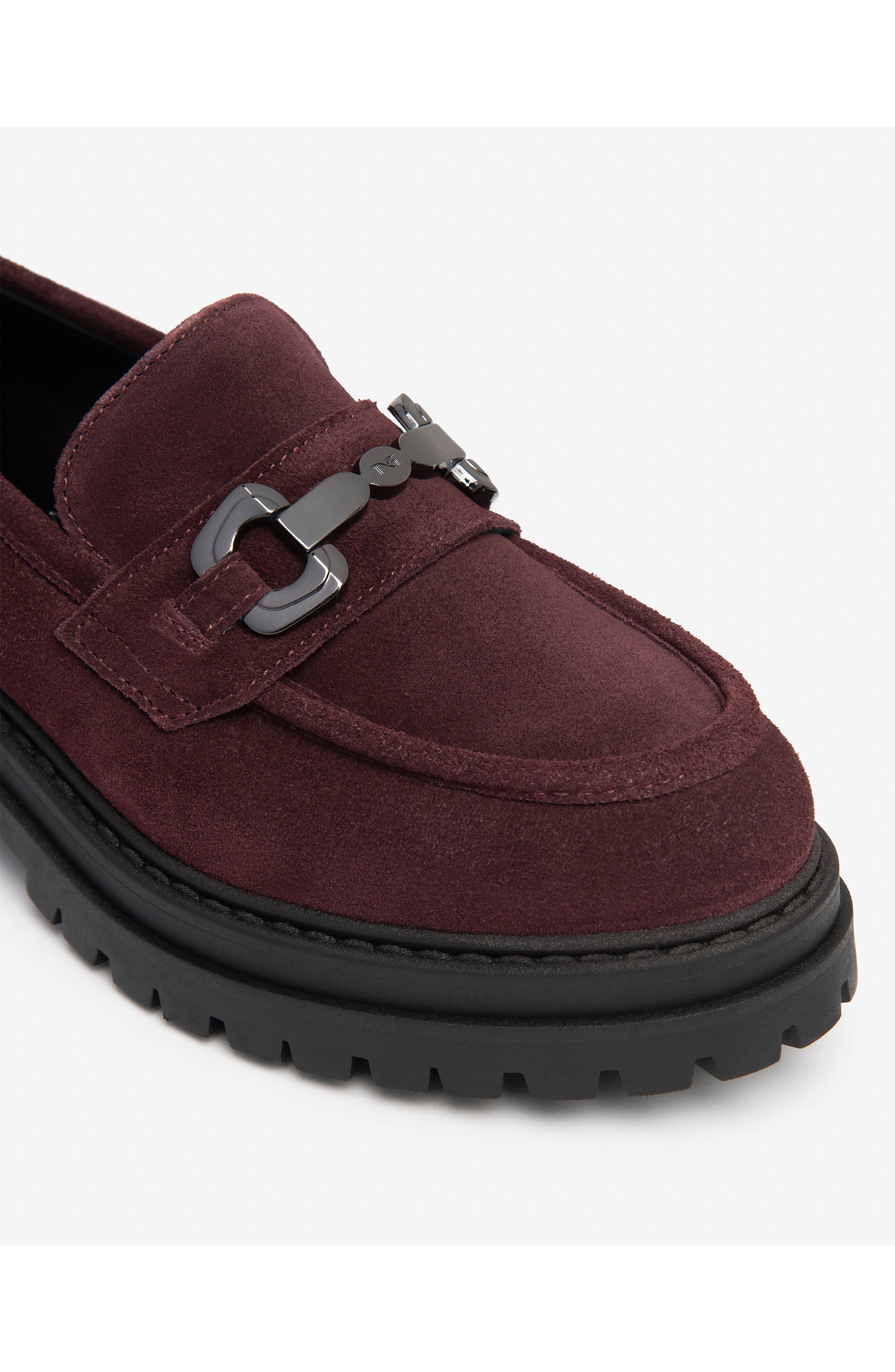 Lug Loafer, Alternate, color, BORDEAUX