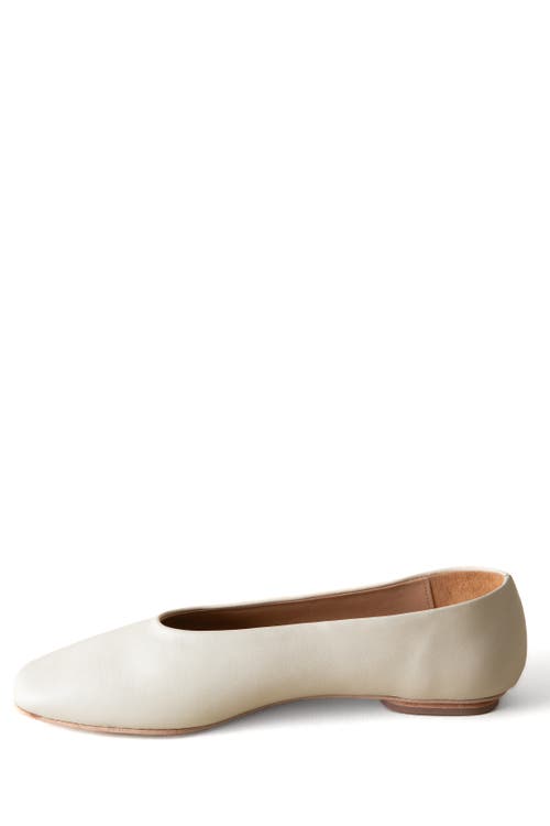 Huma Blanco Margaux Ballet Flat In Bone