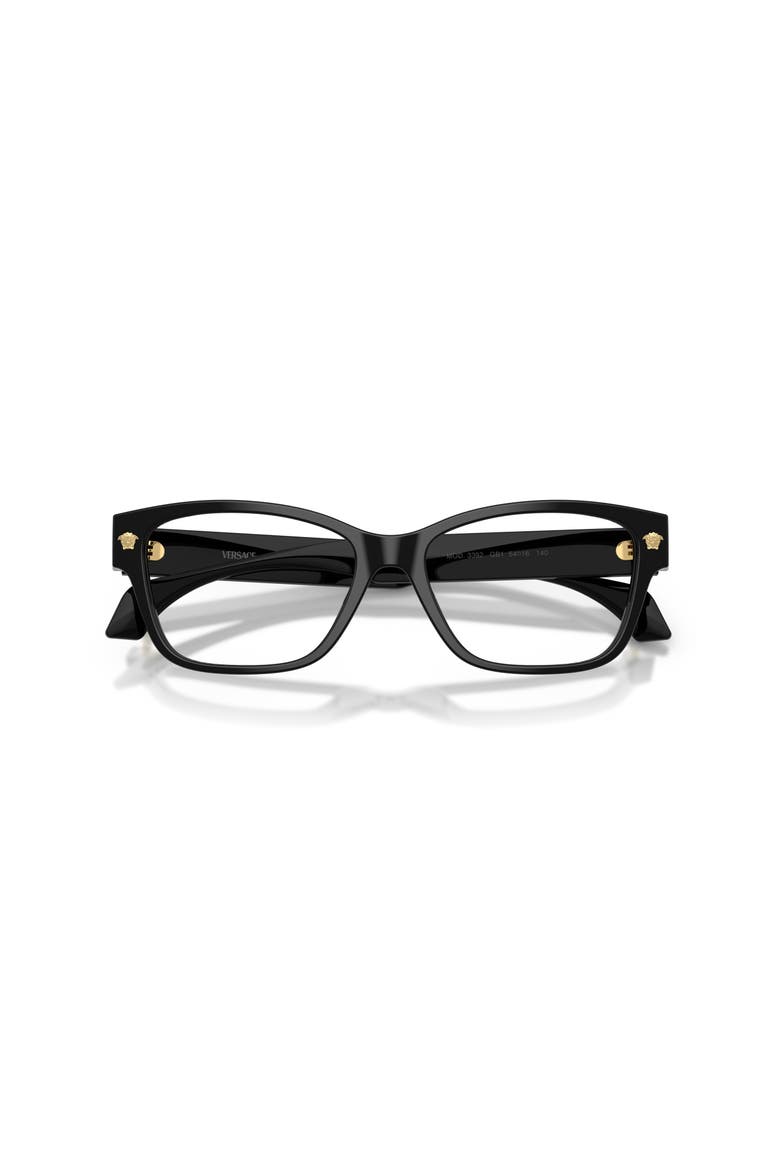 54mm Cat Eye optical glasses, Alternate, color, Black