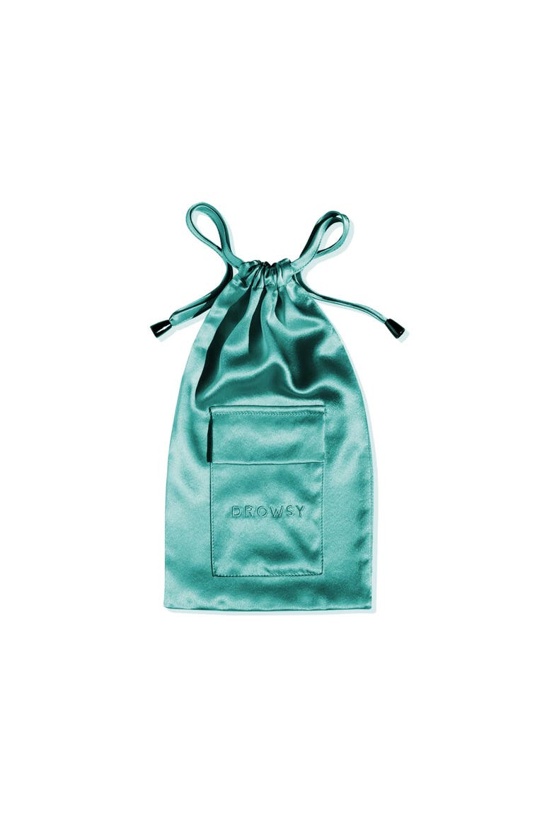 Silk  Carry Pouch, Alternate, color, Breakfast at Drowsy