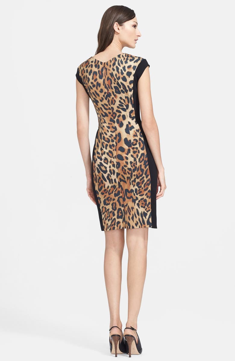 ESCADA Leopard Print Dress, Alternate, color,