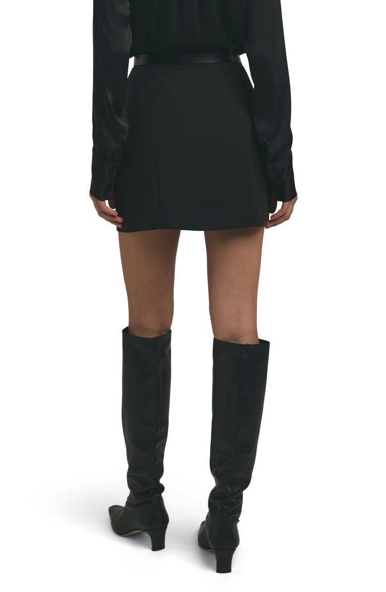 Favorite Daughter The Favorite Miniskirt, Alternate, color, Black