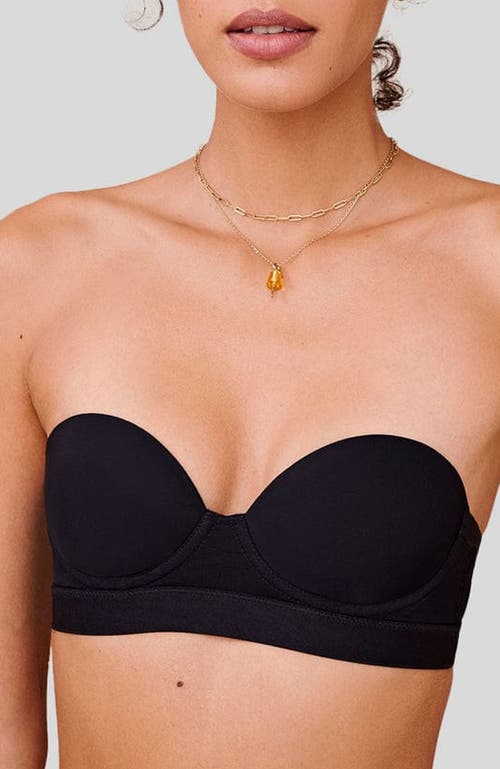 Pepper Mvp Multiway Strapless Bra In Black