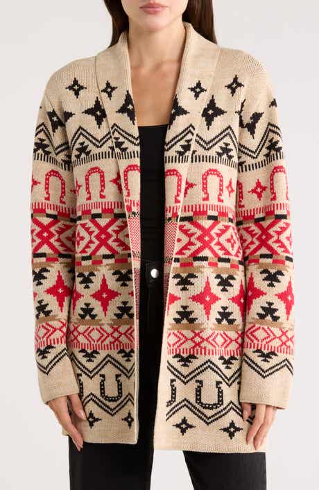 Lucky Brand Horseshoe Cardigan