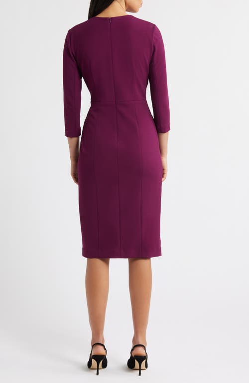 Eliza J Pocket Detail Sheath Dress