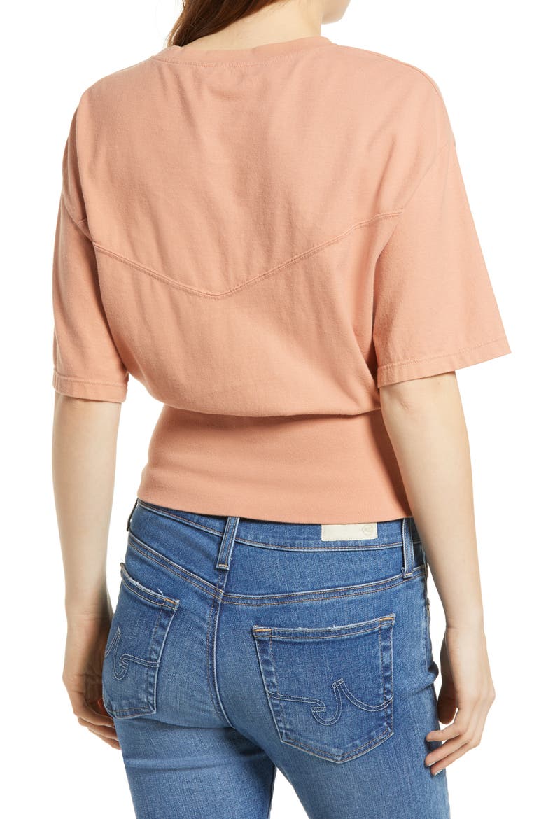 Ella Top, Alternate, color, WARM ADOBE