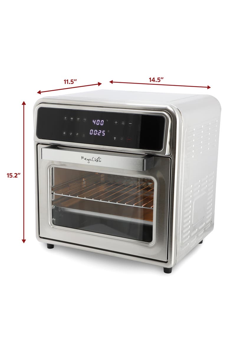 Digital Electric Multi-Function Air Fryer and Counter Top Oven, Alternate, color, Grey