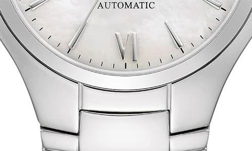 Bulova Classic Mother-of-pearl Dial Automatic Bracelet Watch, 34mm