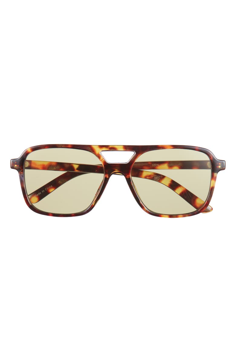 BP. Aviator Sunglasses, Main, color, Tortoise