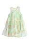 Kids' Embroidered Floral Mesh Dress