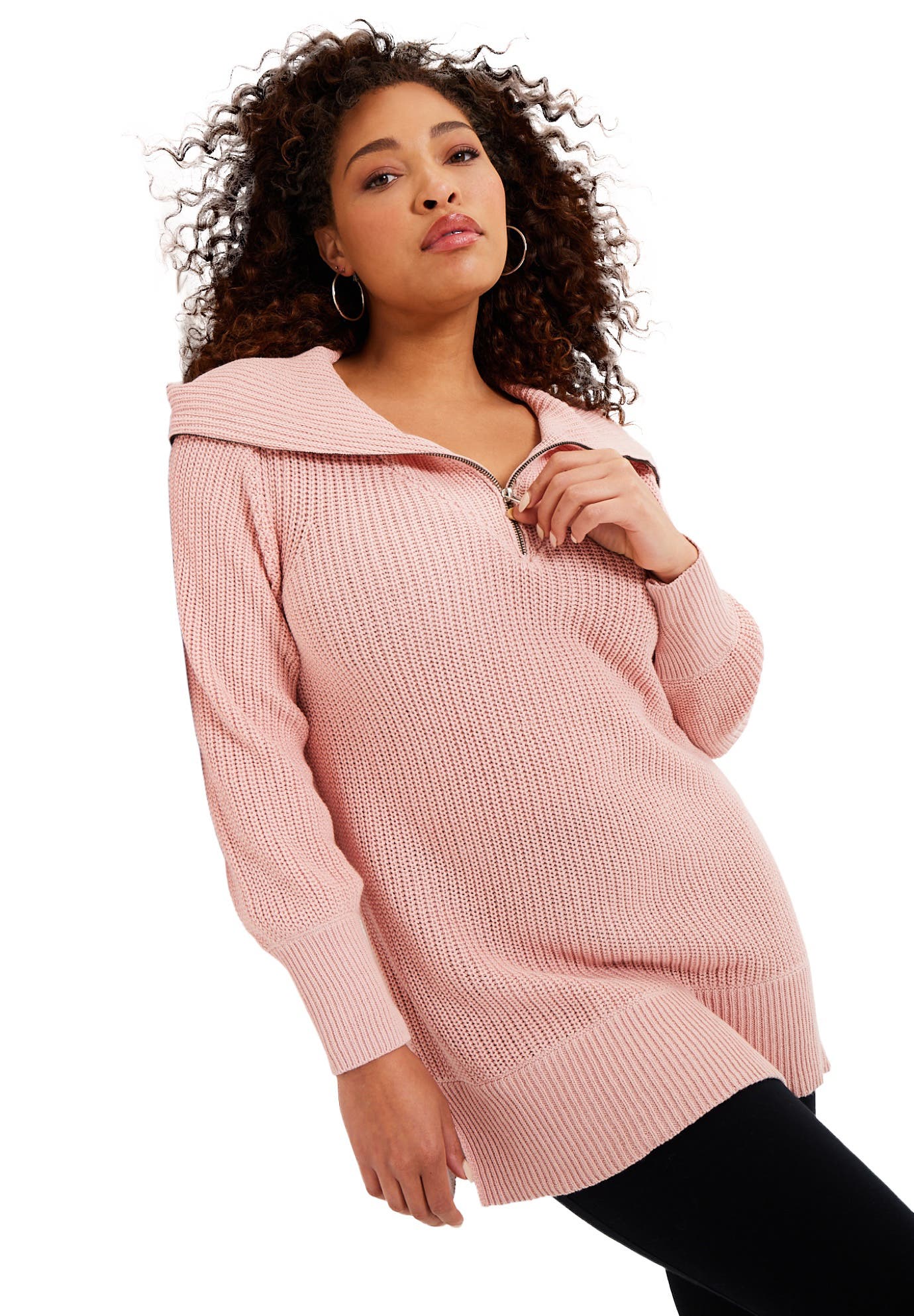 Half-Zip Sweater - image 3