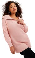 June + Vie Half Zip Sweater