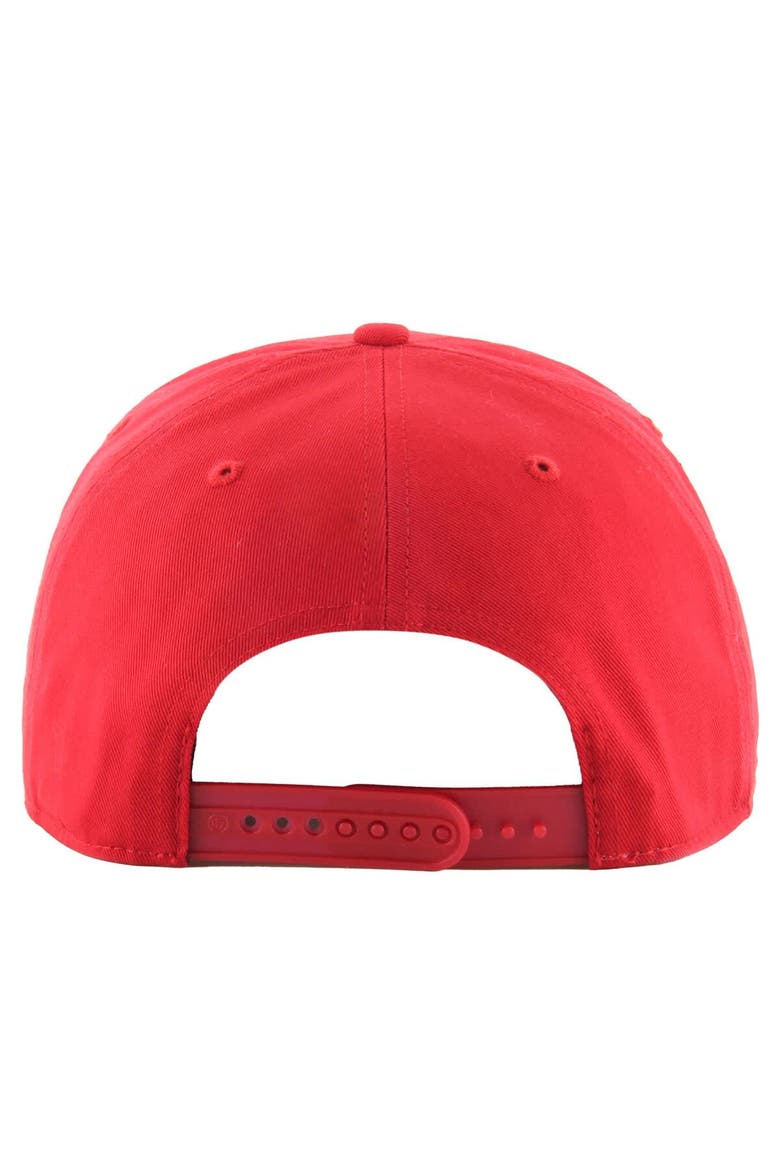 Men's '47 Red Washington Capitals 50th Anniversary Hitch Adjustable Hat, Alternate, color, Red