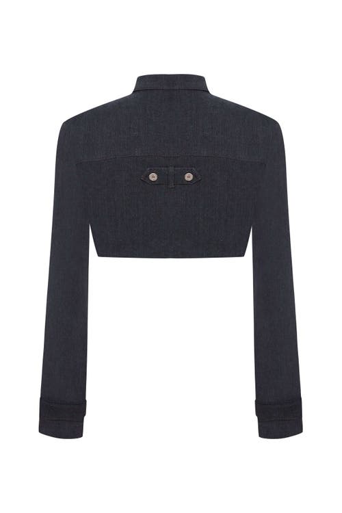 Jendue Us Dark Dreams Denim Jacket In Blue