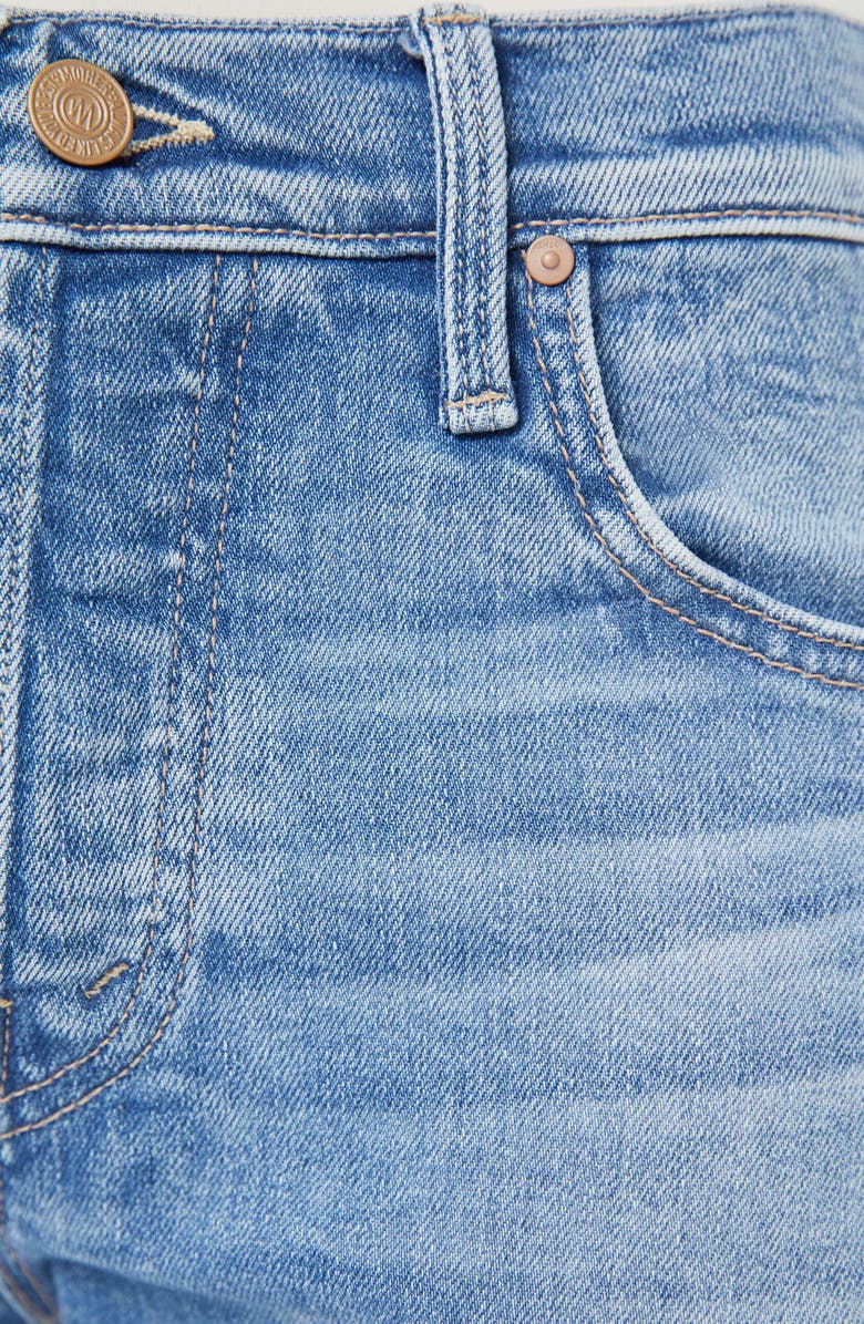 MOTHER Hiker Hover Mid Rise Slim Straight Leg Jeans, Alternate, color, Baubles And Trinkets