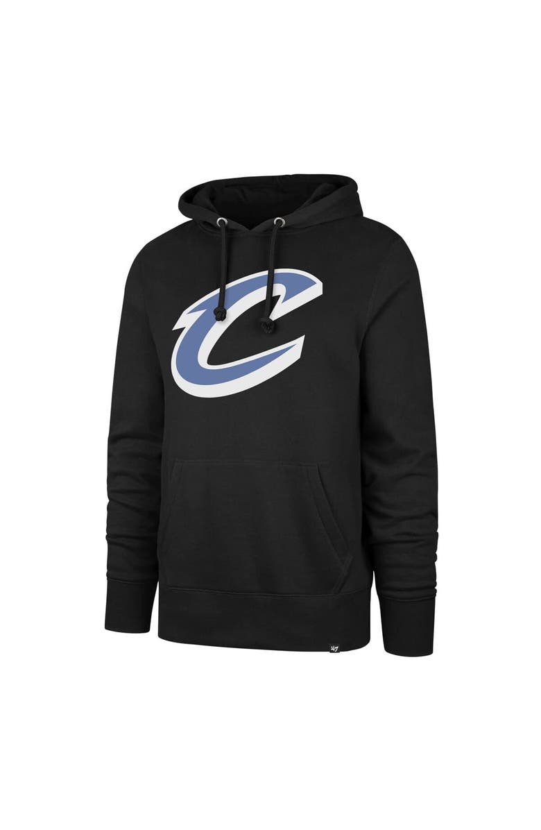 '47 Men's '47  Black Cleveland Cavaliers Headline Pullover Hoodie, Alternate, color, Black