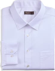 Oak Hill Premium by DXL Big & Tall Stretch Pinpoint Dress Shirt
