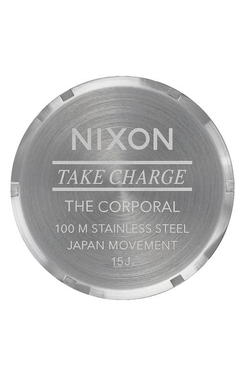 Nixon Corporal Bracelet Watch, 48mm In Metallic