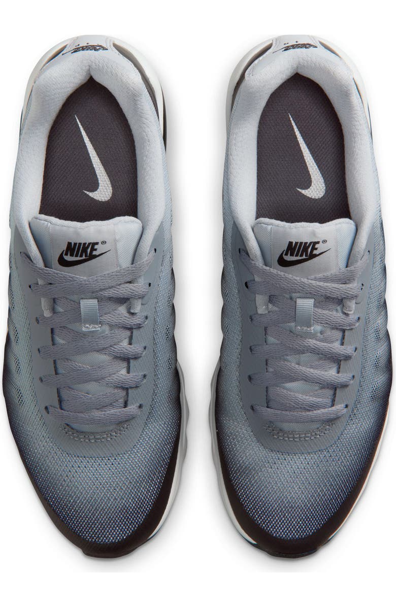 Nike Air Max Invigor Sneaker, Alternate, color, Dark Grey/ Silver-Black