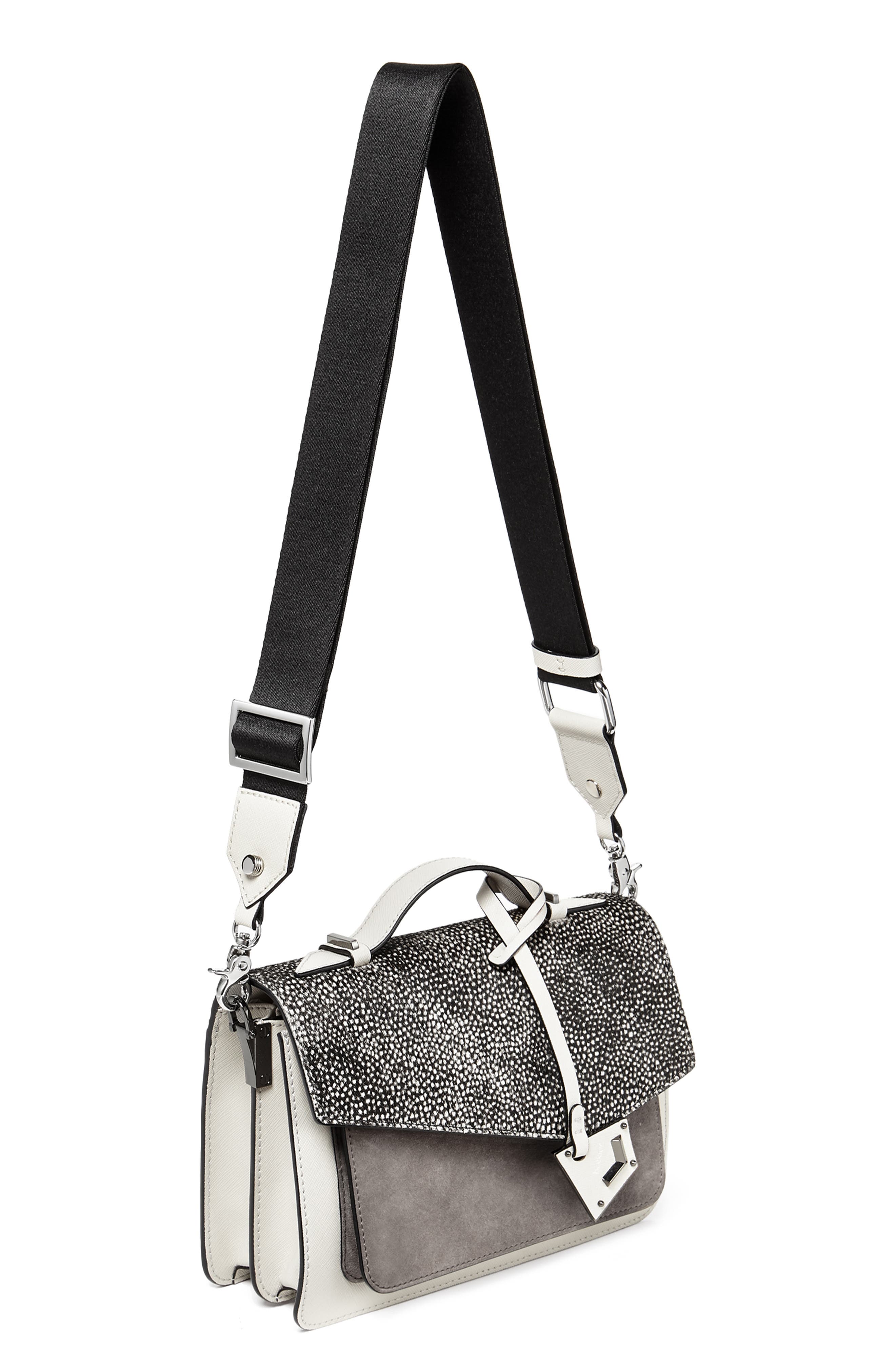 fendi backpack mini Fendi Monster Eyes Mini Backpack Shearling Lambskin Calfskin Black Yellow