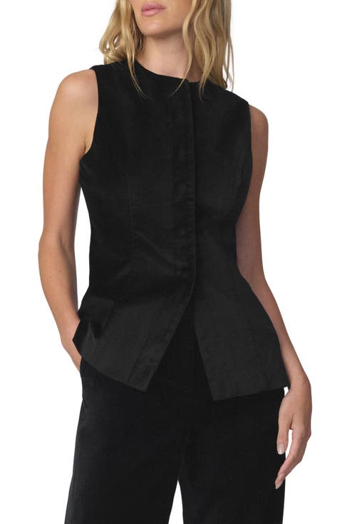 The Velveteen Sleeveless Tunic Top