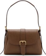 MANGO Buckle Shoulder Bag