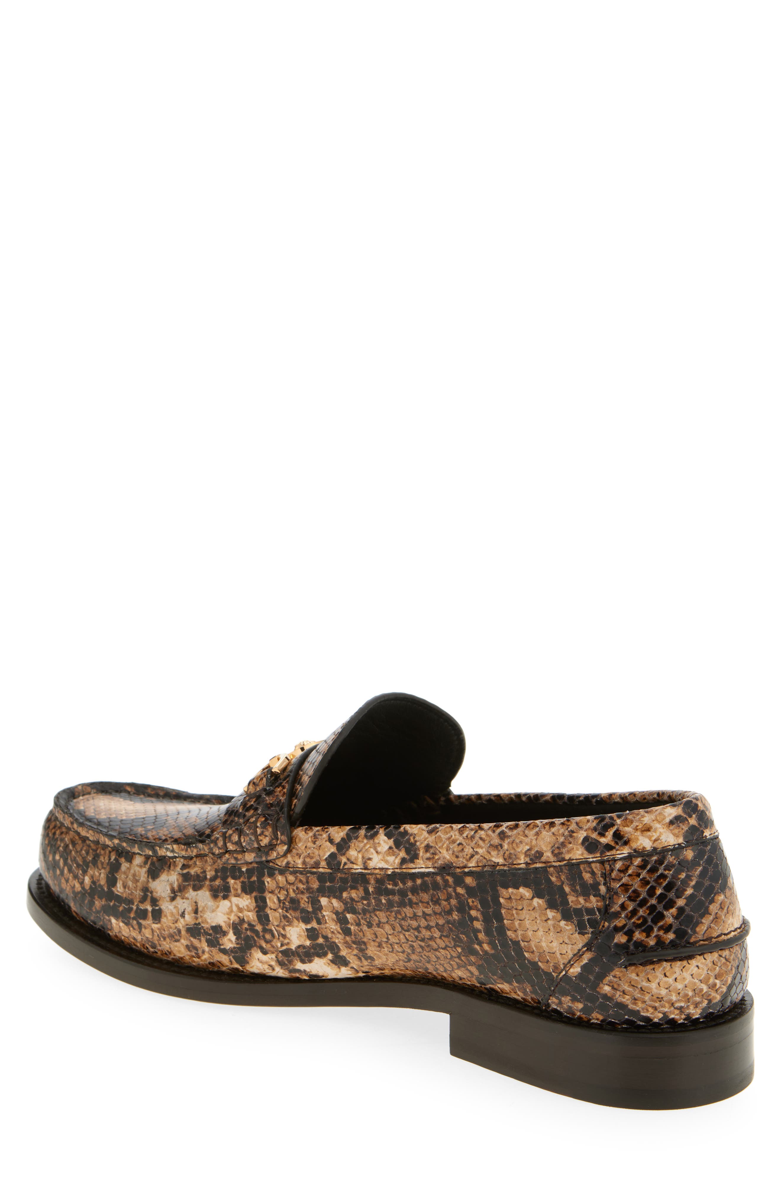 Versace Medusa '95 Python Print Loafer, Alternate, color, 