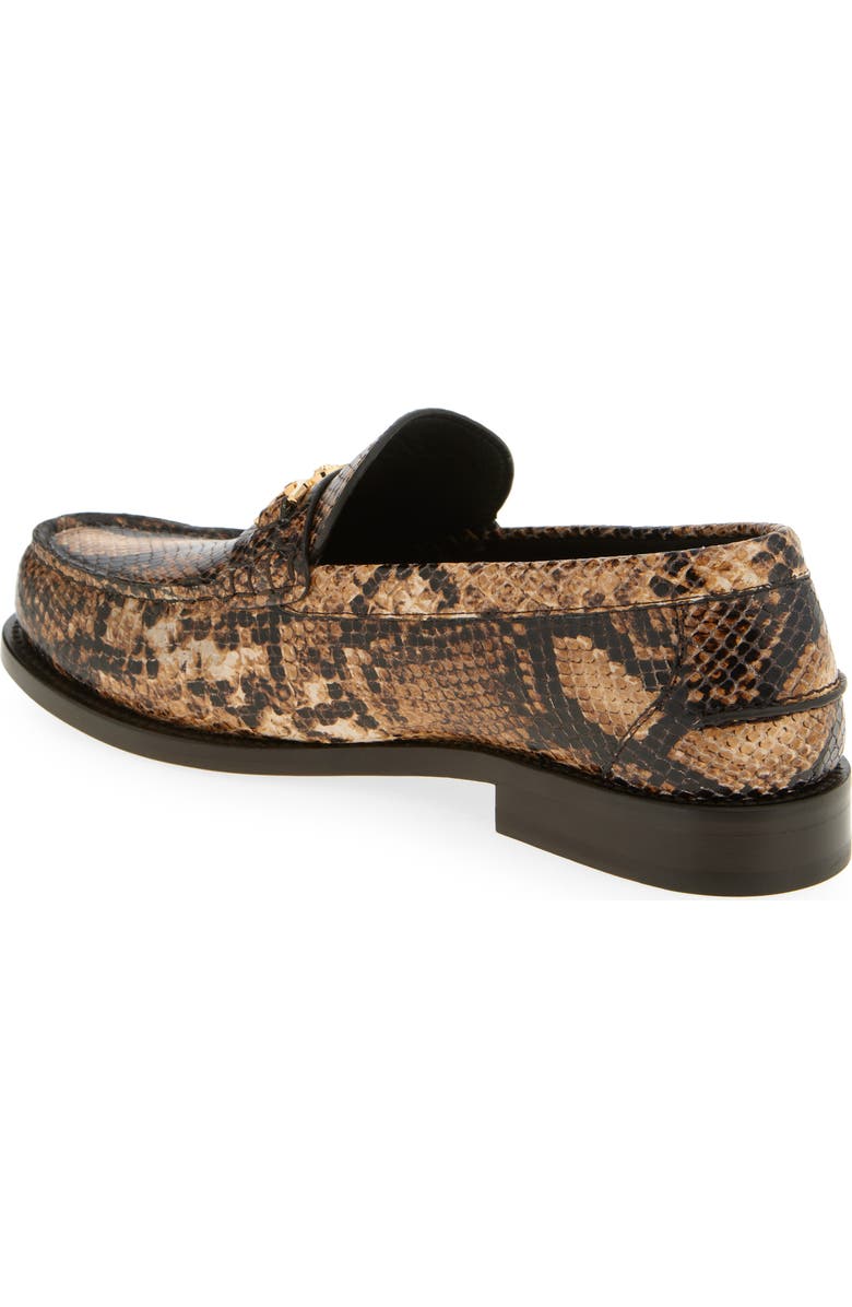 Versace Medusa '95 Python Print Loafer, Alternate, color,