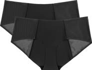 Uwila Warrior 2-Pack Soft Seamless Briefs with Mesh
