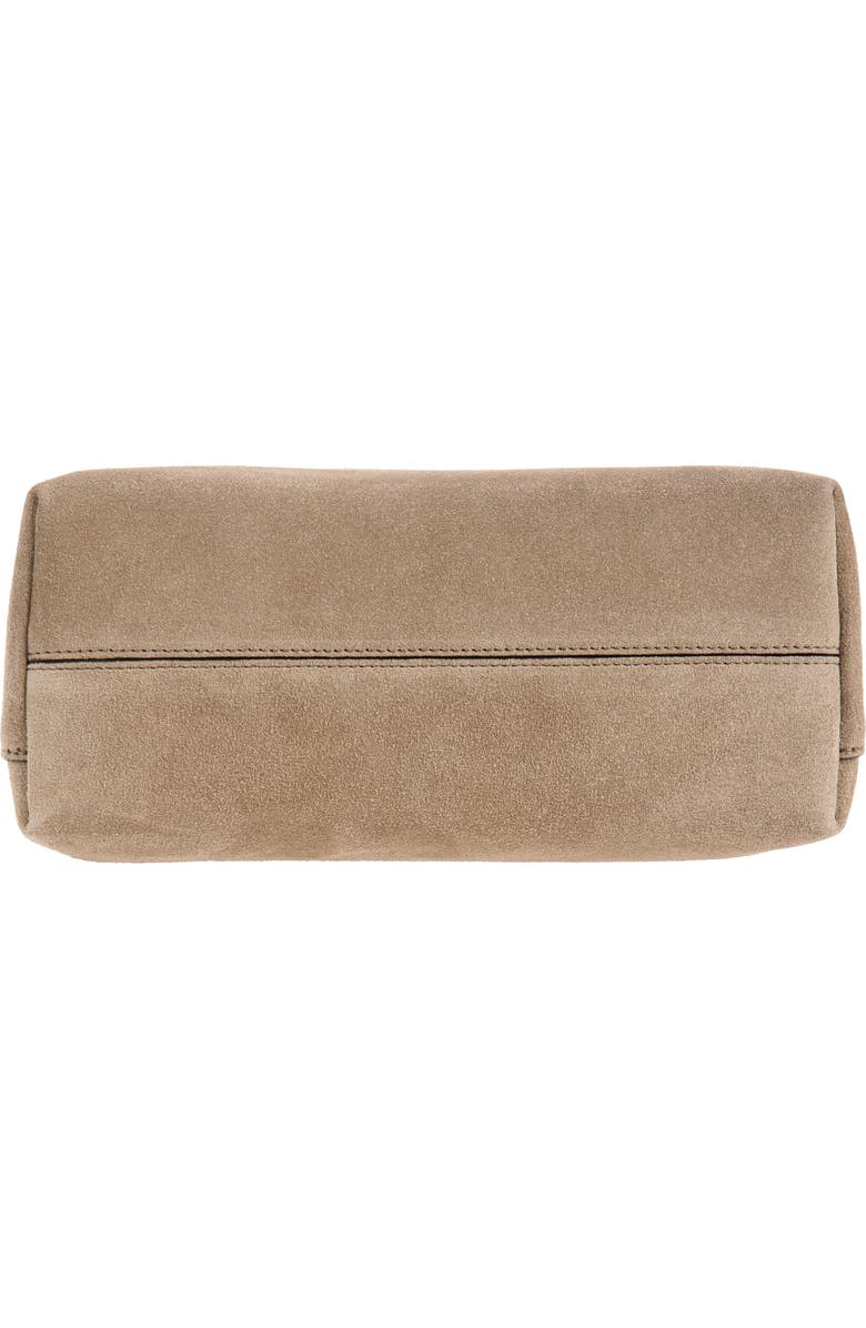 Tod's Mini T Timeless Bucket Bag, Alternate, color, Coca Mocha/ Creta Ch