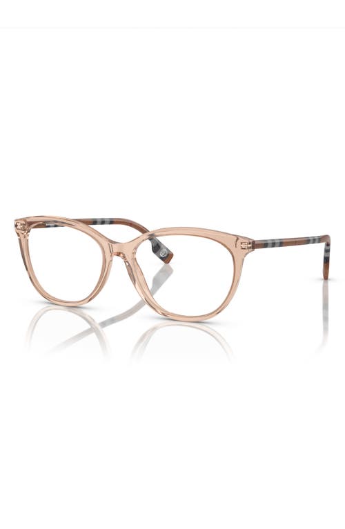 Burberry 52mm Phantos Optical Glasses In Neutral