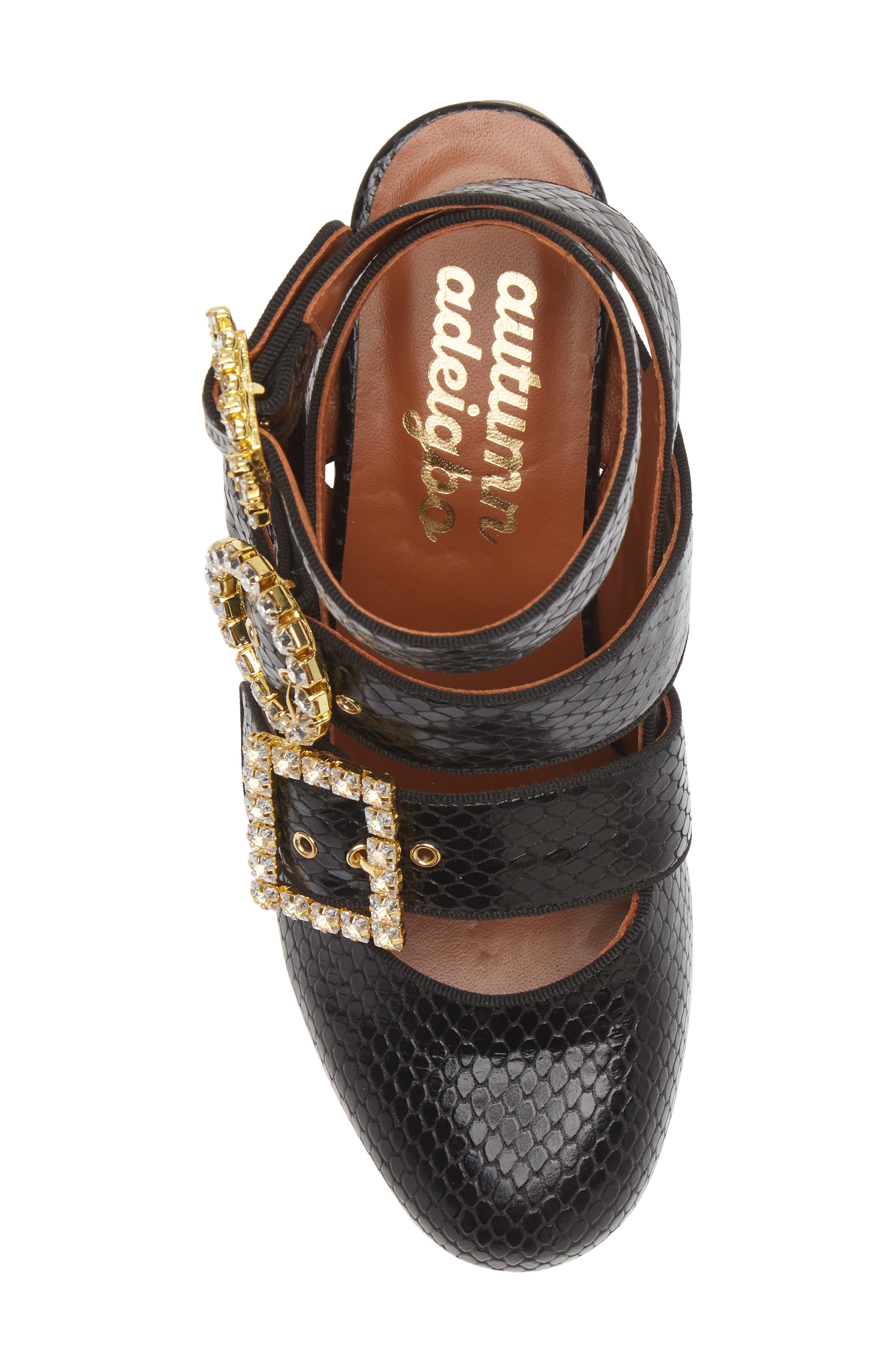 Autumn Adeigbo Embellished Platform Pump, Alternate, color, 