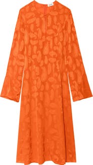 Zadig & Voltaire Randon Paisley Silk Midi Dress