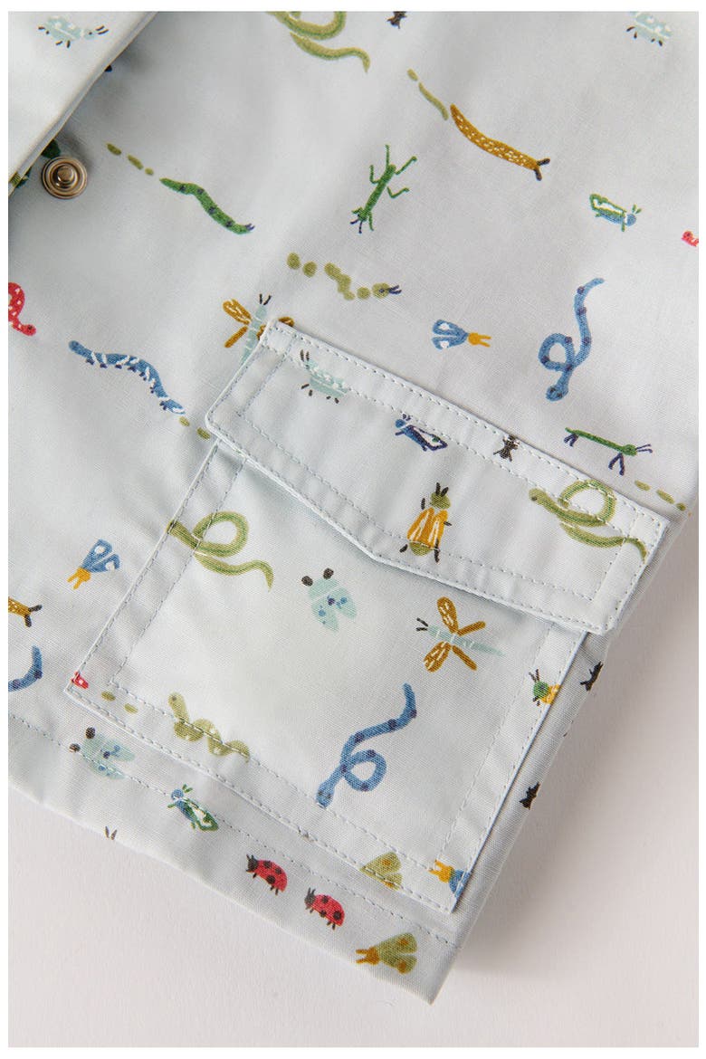 Kids' Park Hooded Jacket, Alternate, color, CRAWLING CRITTERS BLUE