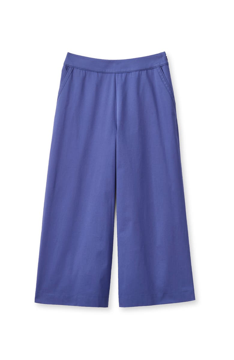 Cartolina Salida High-Rise Culotte, Alternate, color, Coastal Indigo