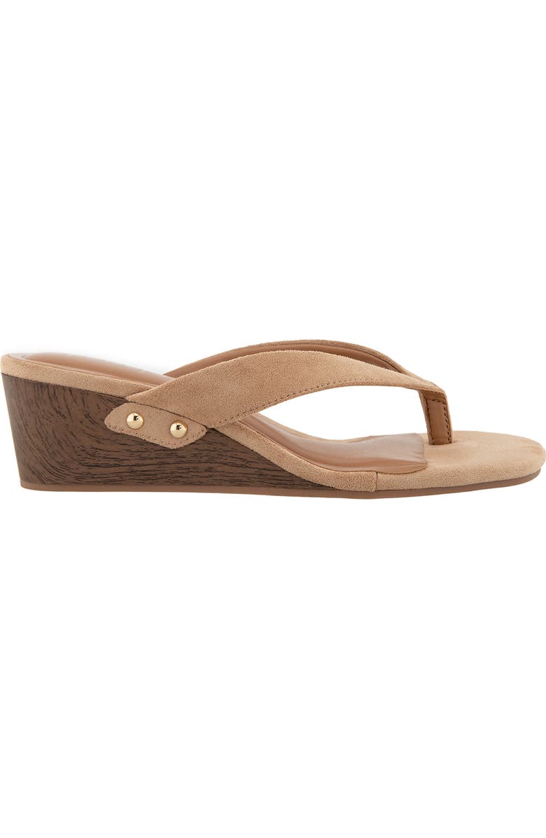 Kensie Nolita Wedge Sandal, Alternate, color, Sand