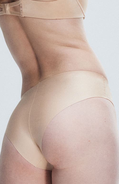 Savage X Fenty Microfiber No-show Hipster Briefs In Nude
