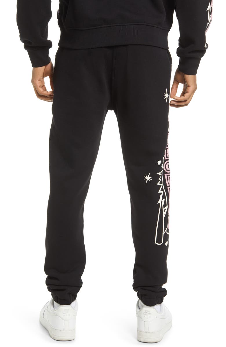 ICECREAM Atomic Sweatpants, Alternate, color, Black