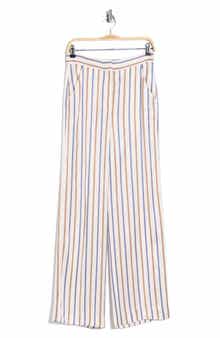 Veronica Beard Girgore Stripe Wide Leg Pants