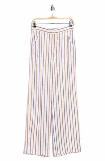 Veronica Beard Girgore Stripe Wide Leg Pants