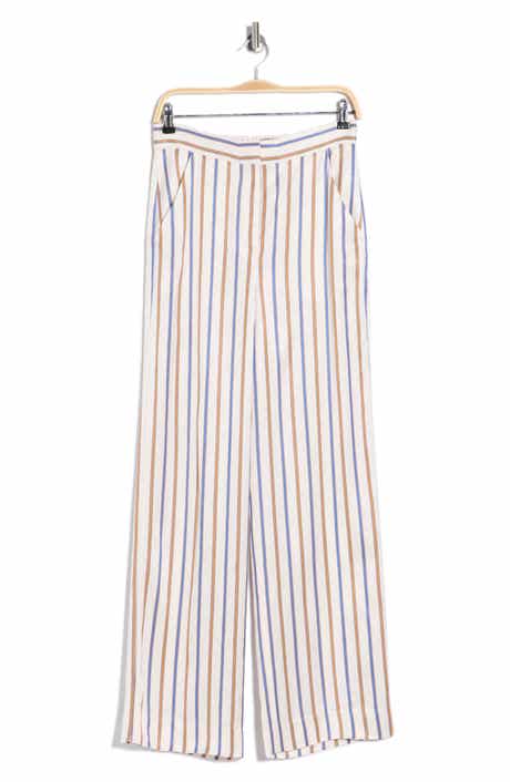 Veronica Beard Girgore Stripe Wide Leg Pants