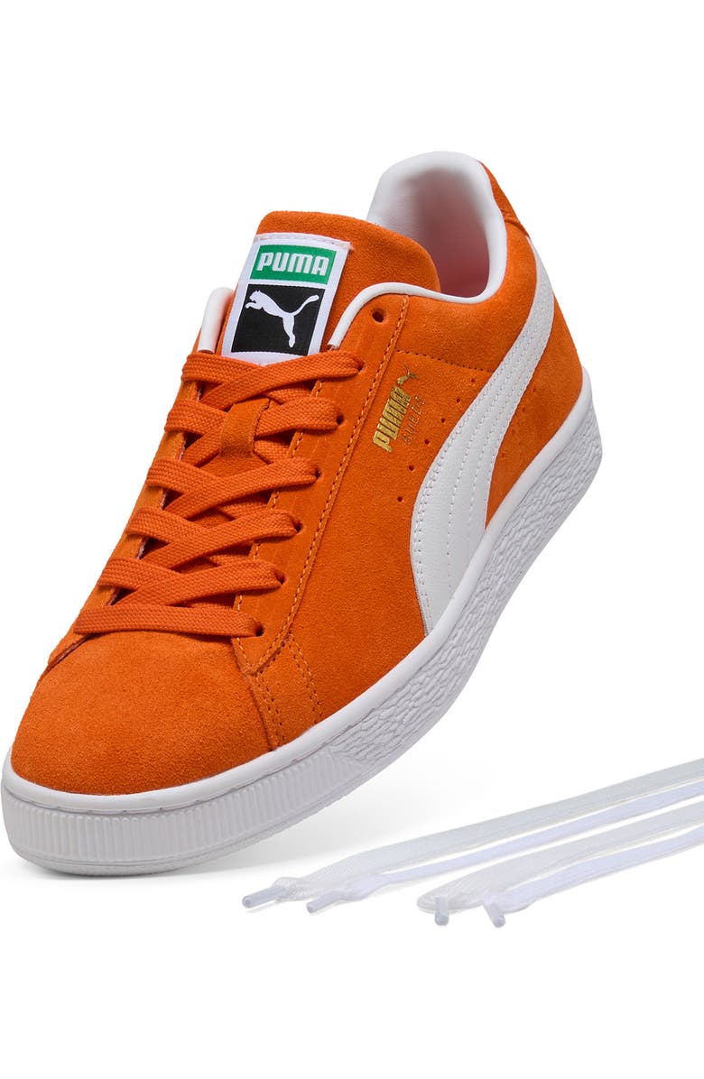 PUMA Suede Classic Sneaker, Alternate, color, Cayenne Pepper/ Puma White