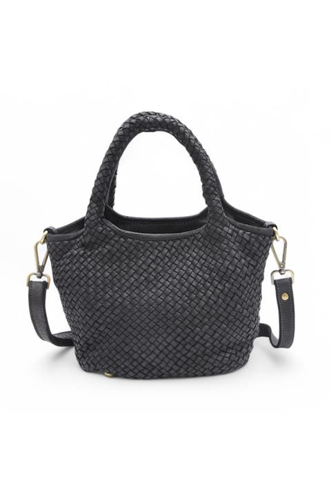Lisa Woven Mini Tote