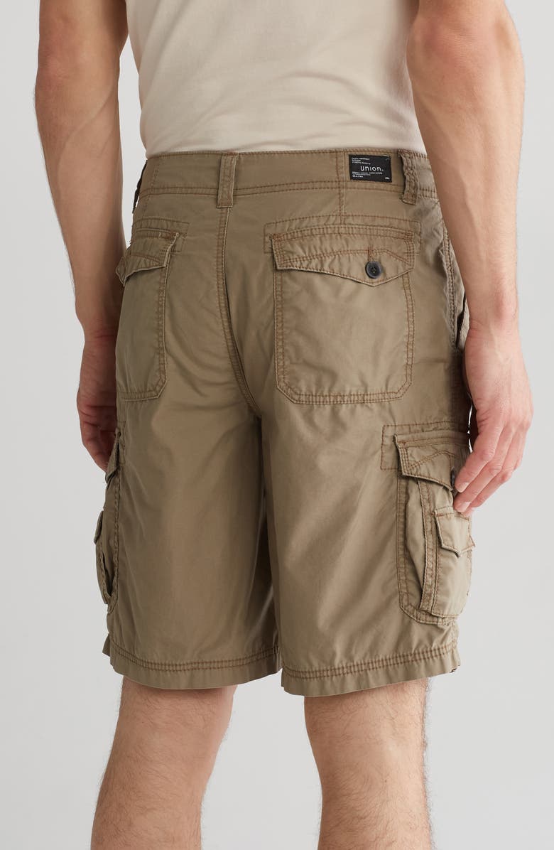 Union Sedona Cotton Cargo Shorts, Alternate, color, Dugout
