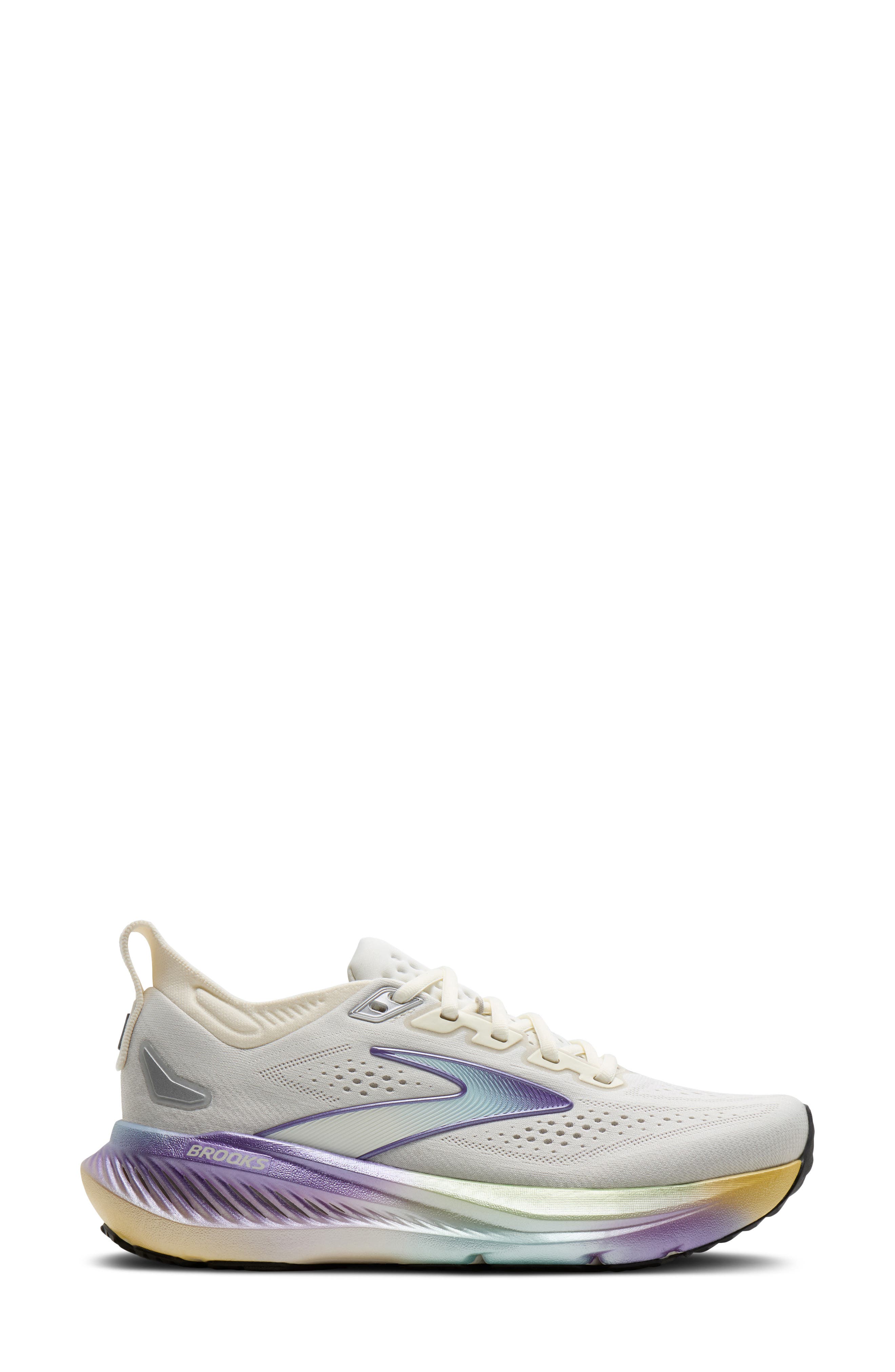 Glycerin 23 Running Shoe, Alternate, color, COCONUT/ CITRON/ BLUE GLOW